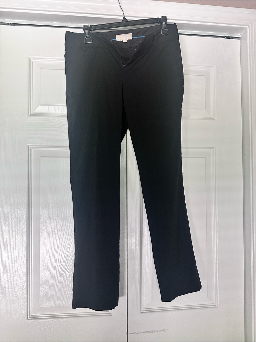 Banana Republic Black Women's Straight-Leg Dress Pants